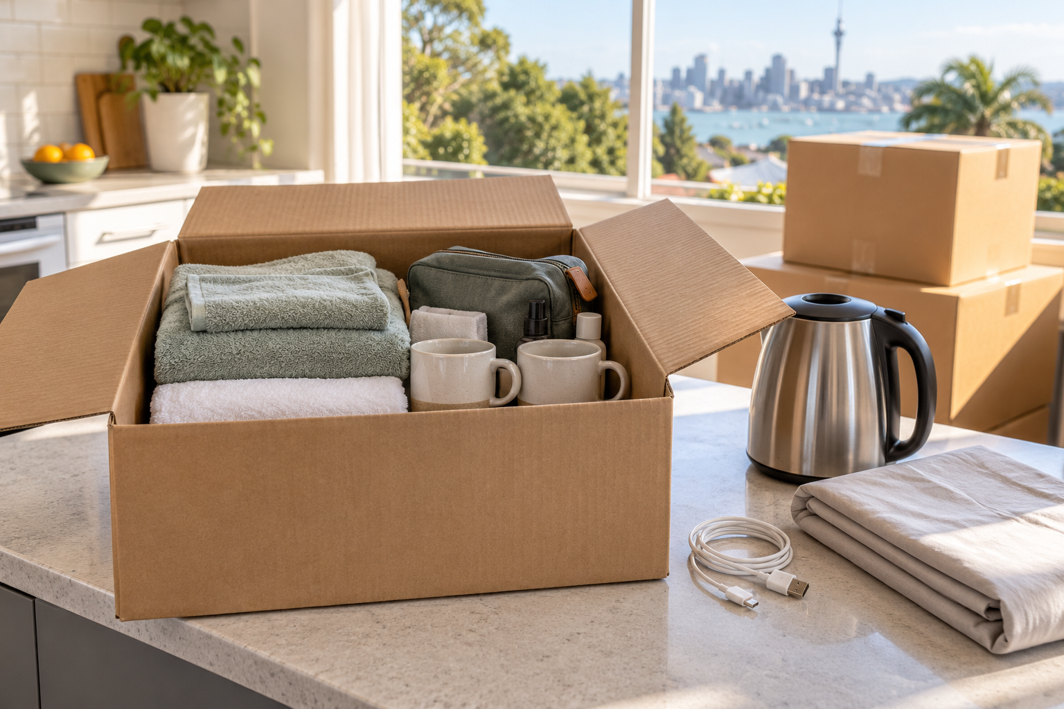 Your first night in a new home: what to pack separately