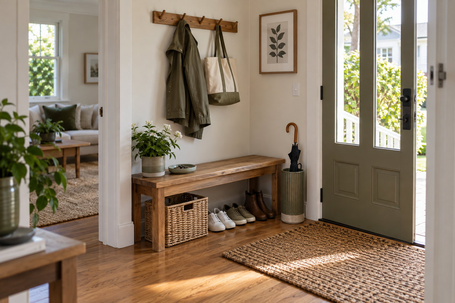 A calmer arrival: creating an entryway that works for your household