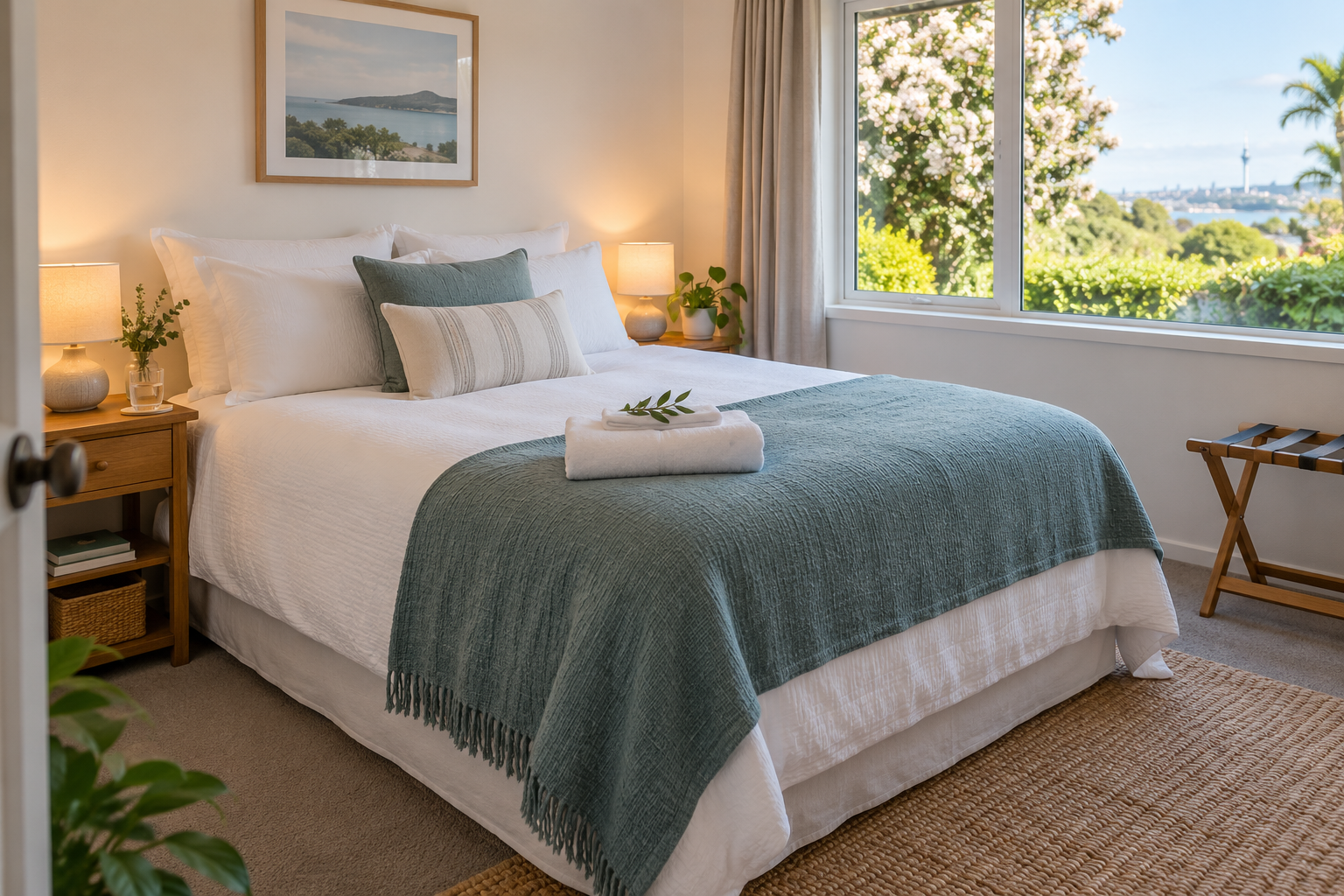 Ready for guests: small touches that make an overnight stay easier